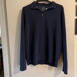 Polo by Ralph Lauren Blue Zip Up Sweater